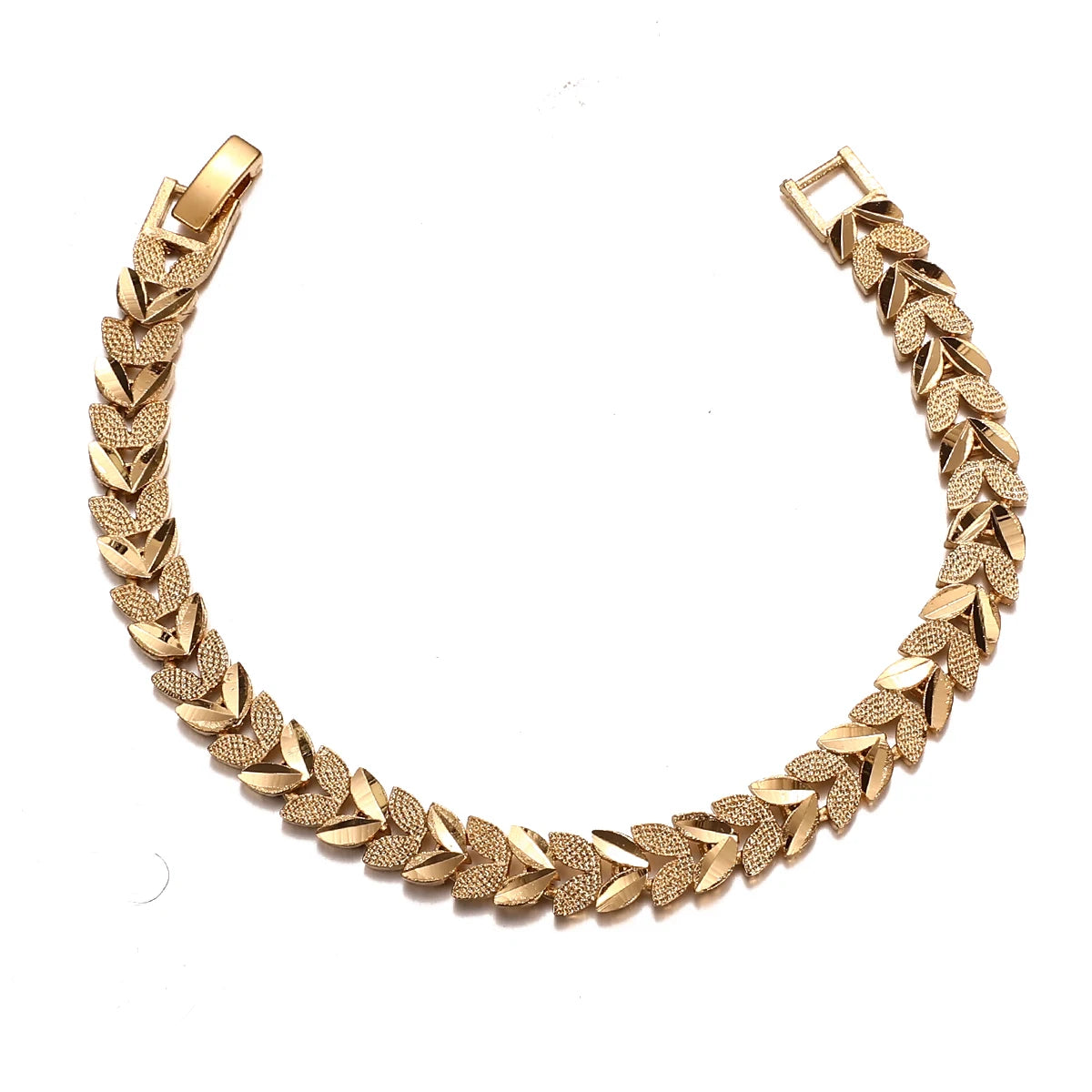 Men Bracelet Gold Color African Wide Bangle for Women Hand Chain Jewelry Ethiopian Arab