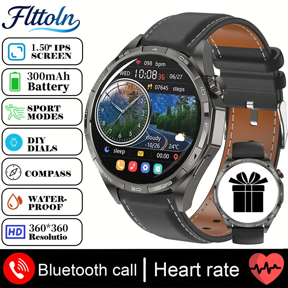 New Watch 6 Pro (2025) Smart Watch 1.50-inch HD  Smartwatch For Android